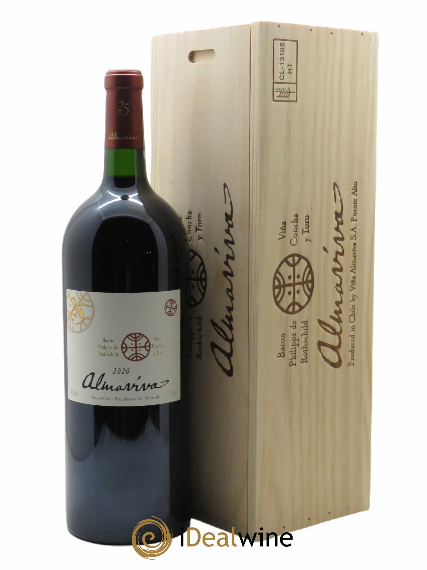 Chili Almaviva Baron P. de Rothschild Concha y Toro  2020 - Lot de 1 Magnum