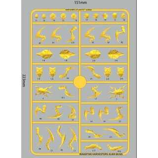 Death Fields: Harvesters - Alien Bugs (28mm) (30)