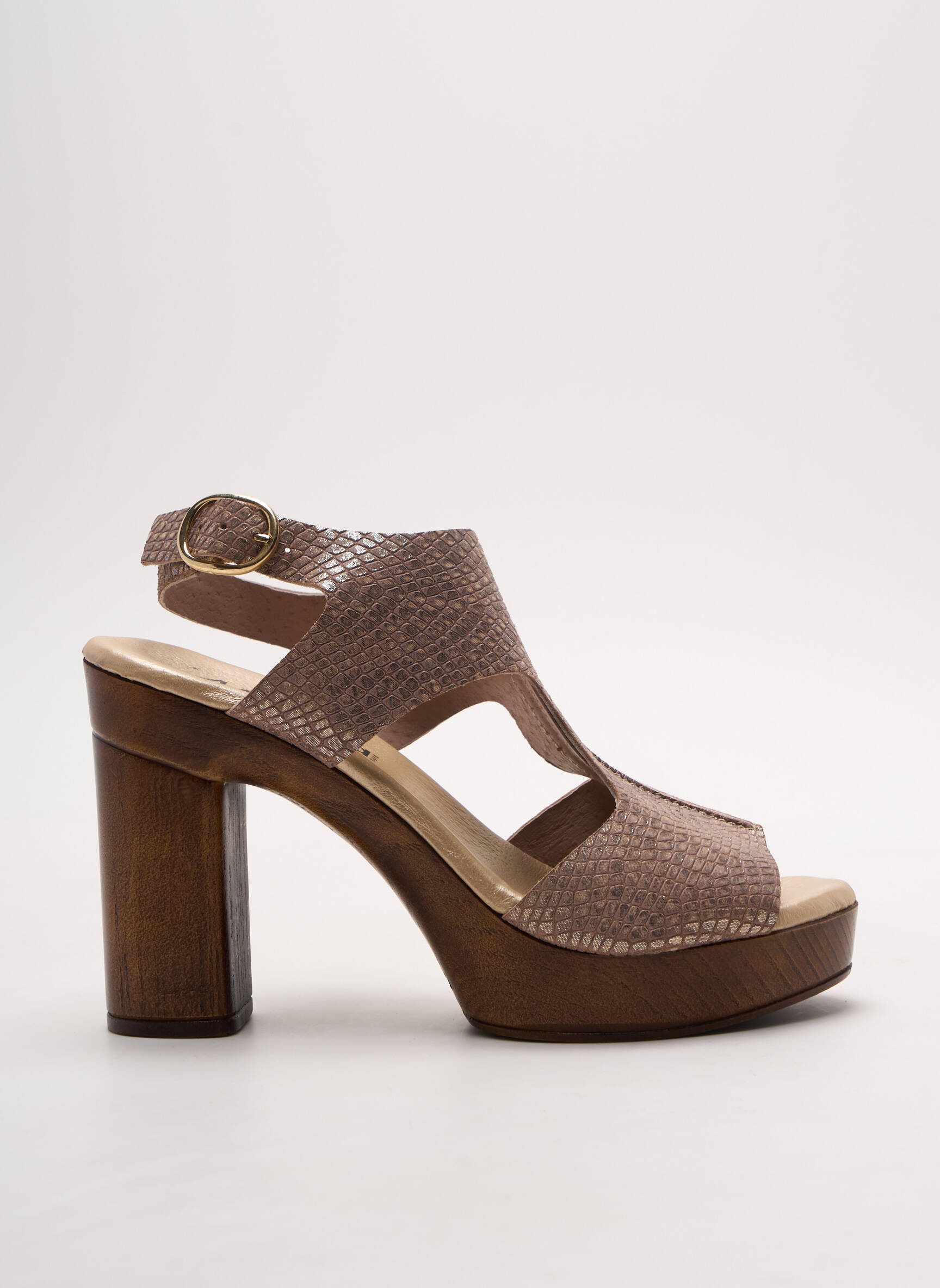 Myma Sandales Nu Pieds Femme couleur marron