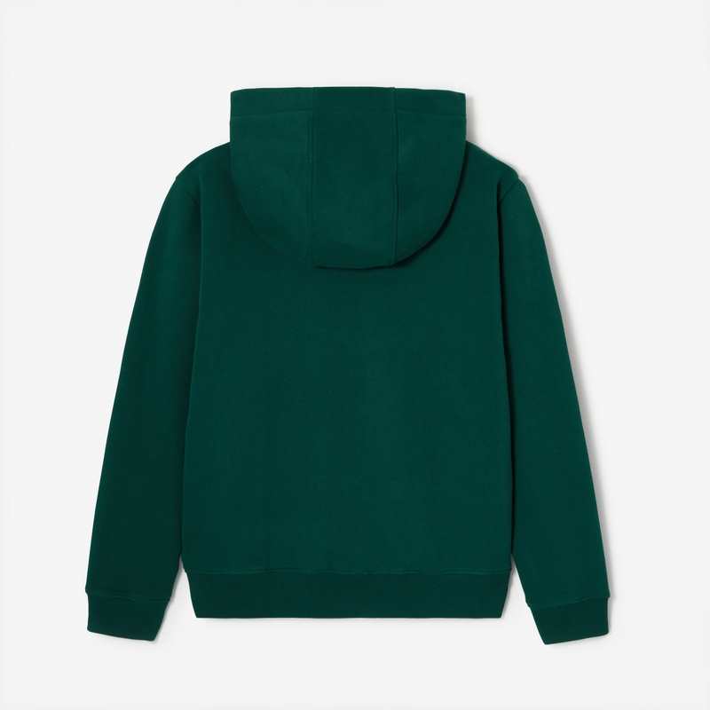 Sweat garçon message vert en coton recyclé Catimini