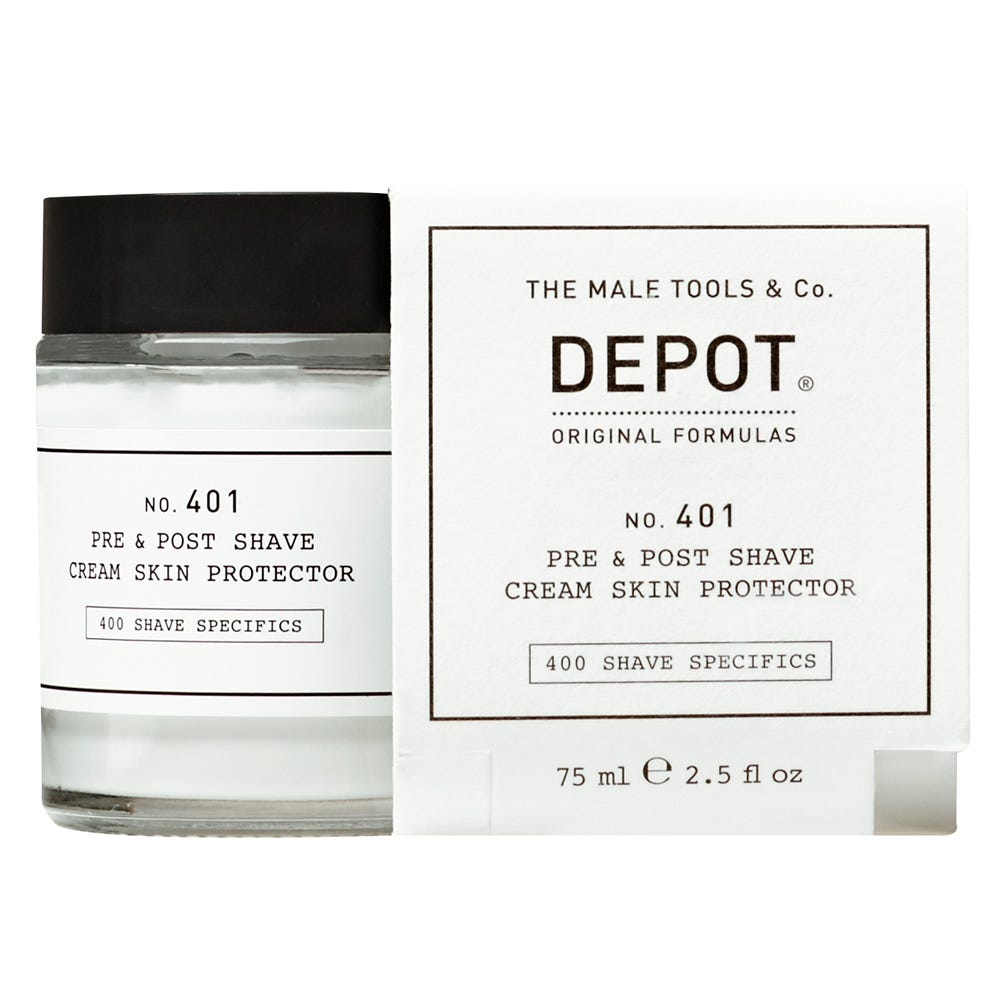 DEPOT 401 Pre & Post Shave Cream Skin Protector 75 ml