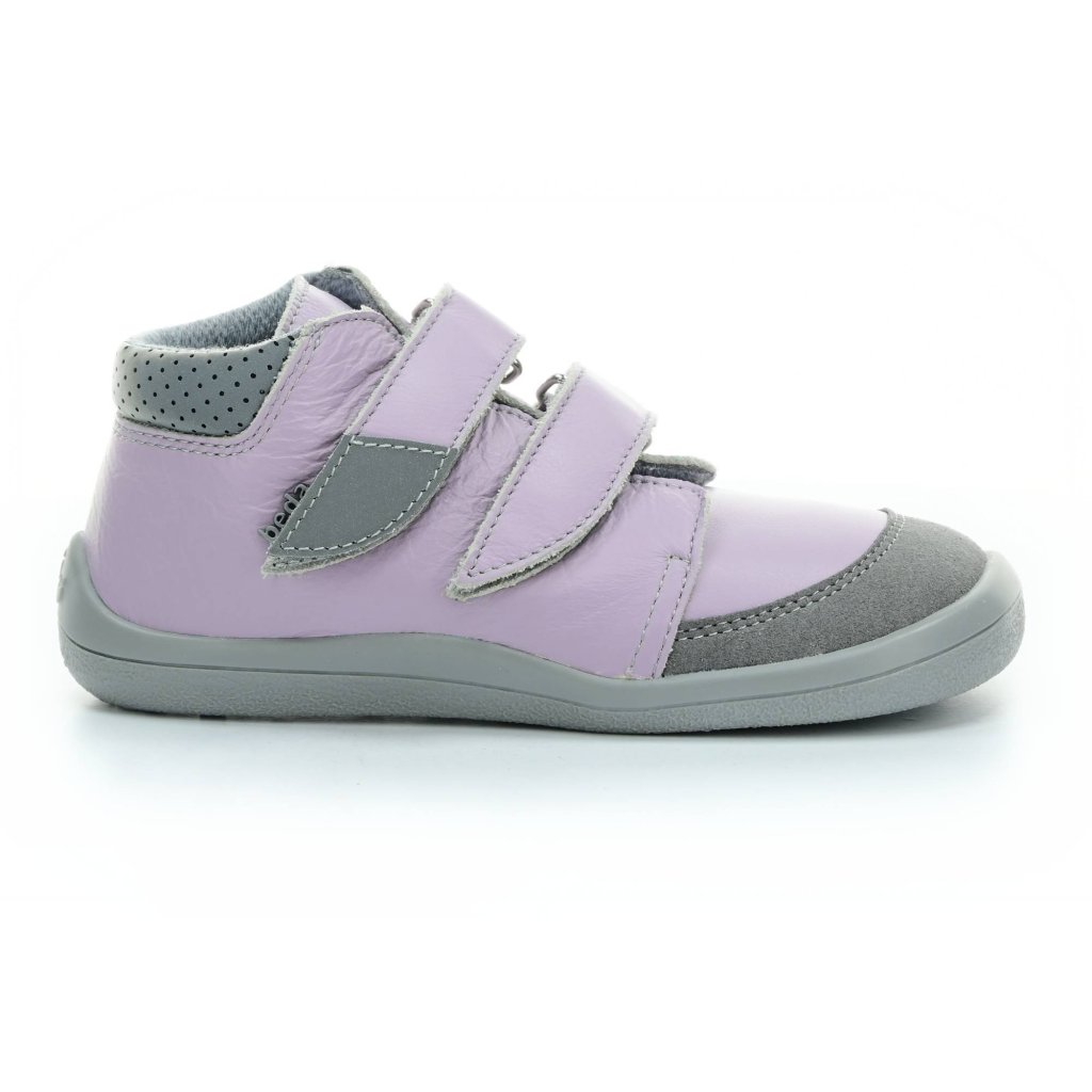 Beda Jasmine mit Membran (BF 0001/W/M/SO/2) hellviolette Barfuß-Stiefeletten