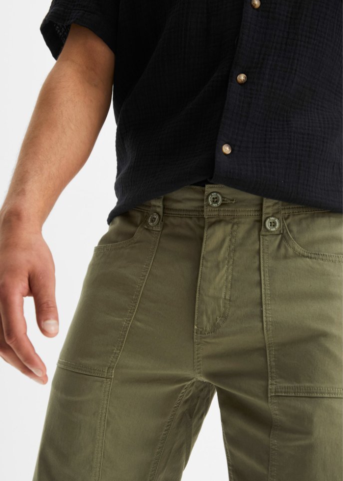 Stretch-Bermuda, Regular Fit