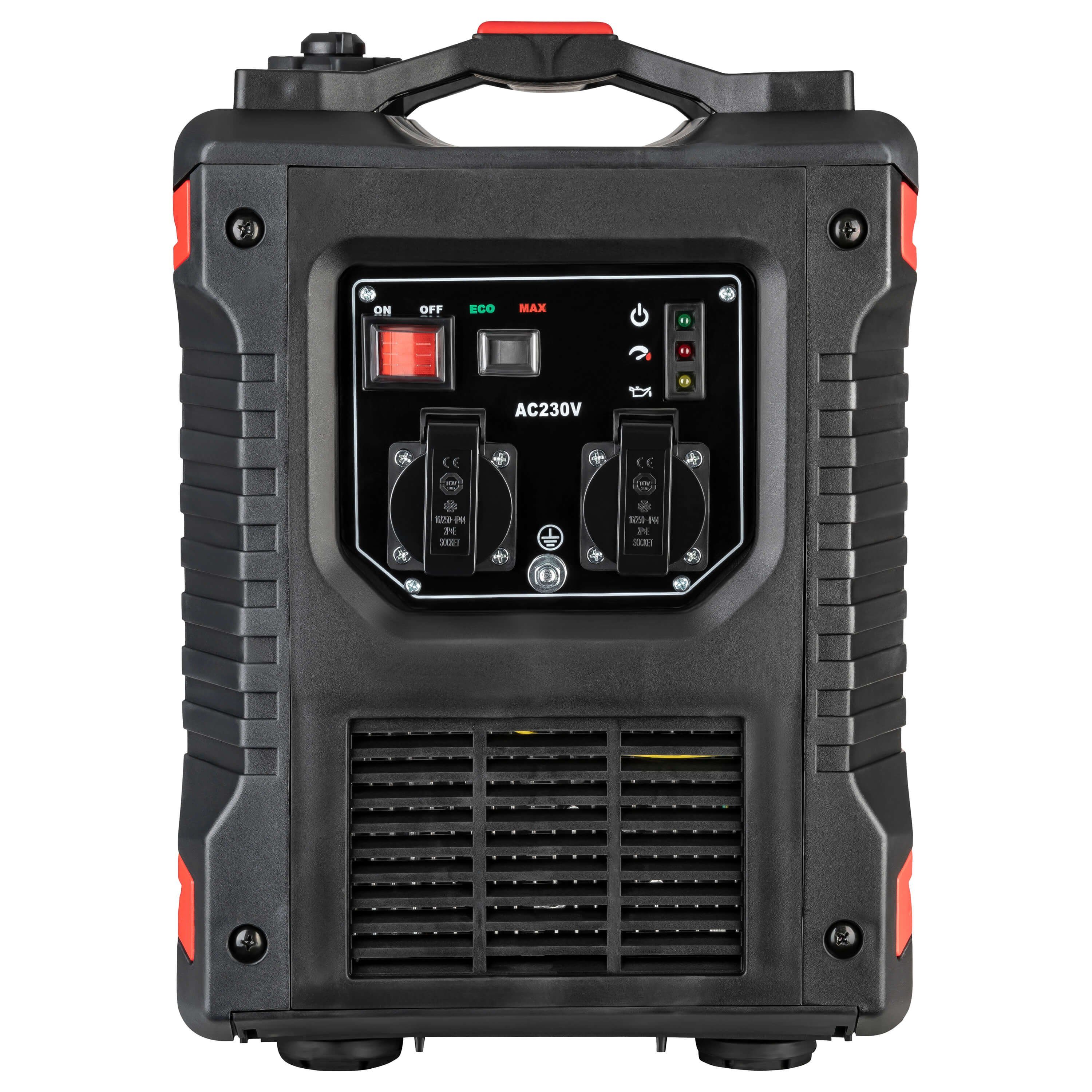Morleos Stromerzeuger Inverter Stromgenerator Generator Notstromgenerator 2000 Watt 2x230V