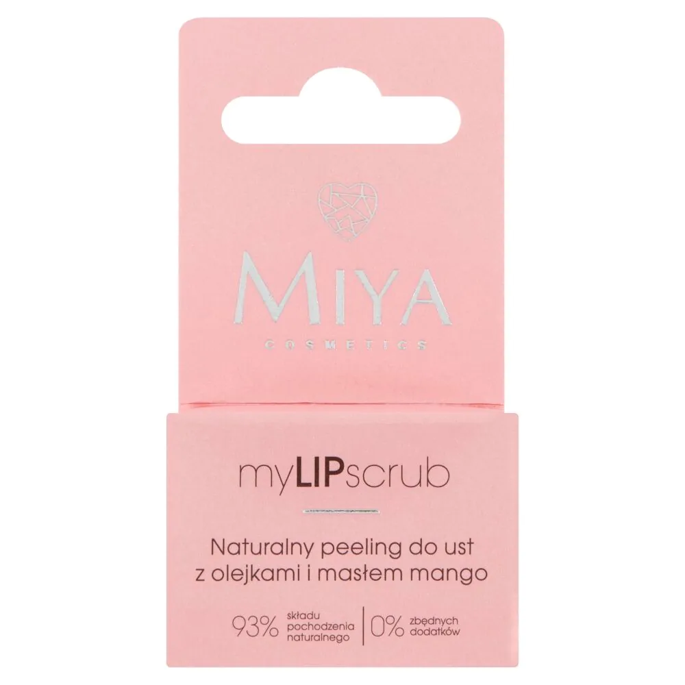 Miya Mylipscrub natūralus lūpų šveitiklis su aliejais ir mango sviestu