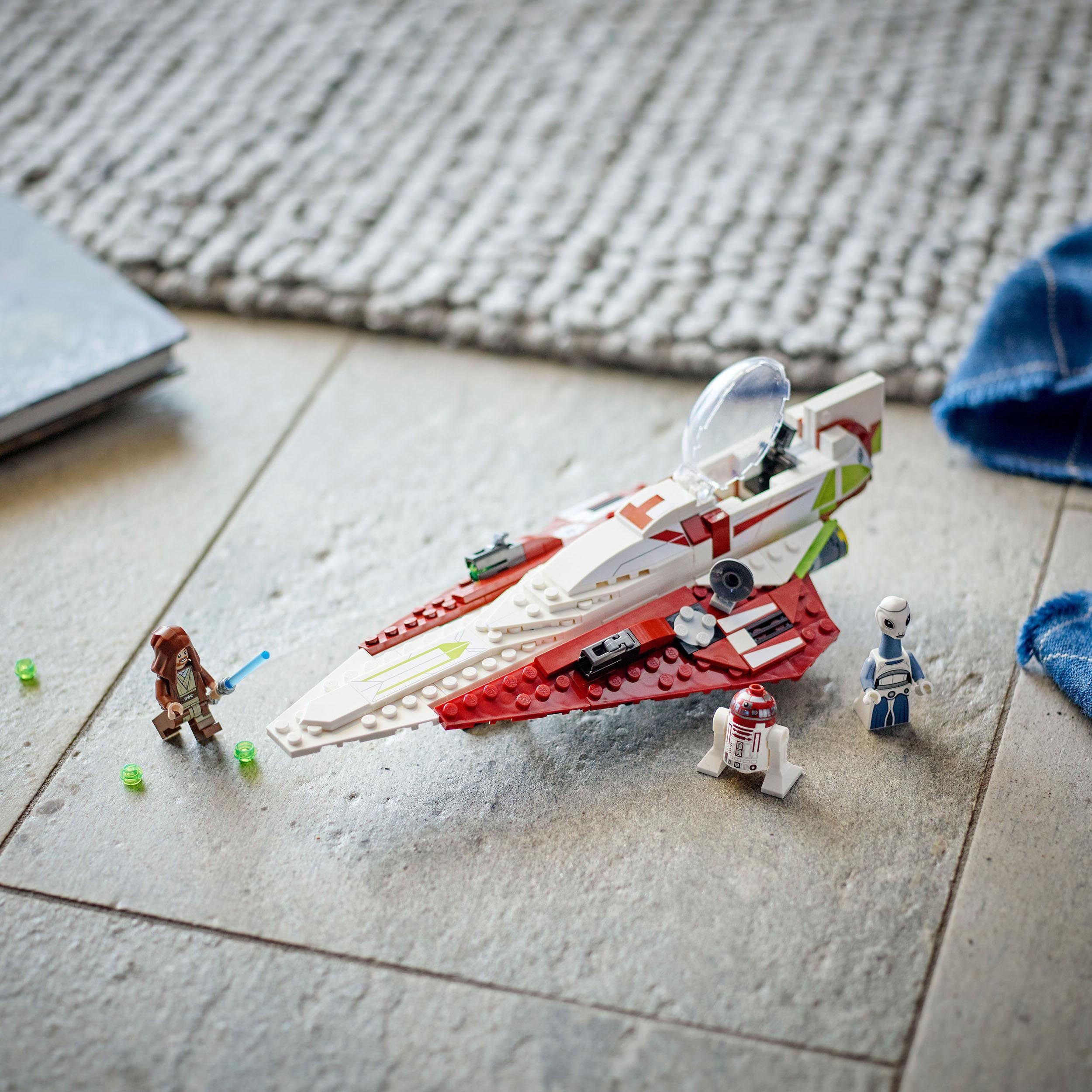 LEGO® Konstruktionsspielsteine Obi-Wan Kenobis Jedi Starfighter™ (75333), LEGO® Star Wars, (282 St), Made in Europe
