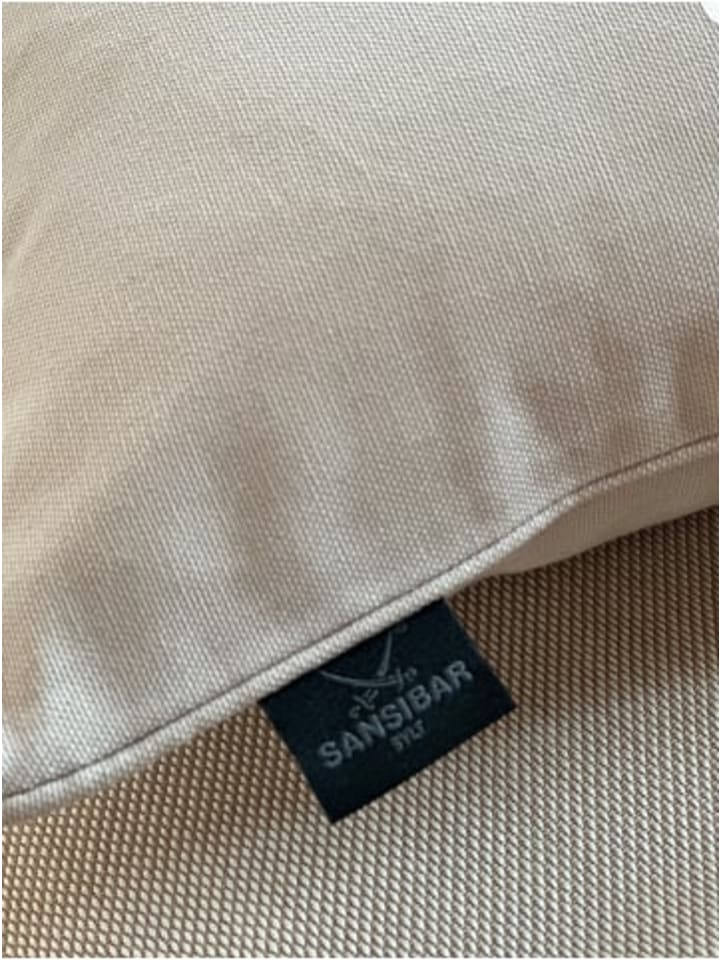 Sansibar Kissenhülle Classic in Simply Taupe/Offwhite, 45x45 cm günstig kaufen 45x45 cm