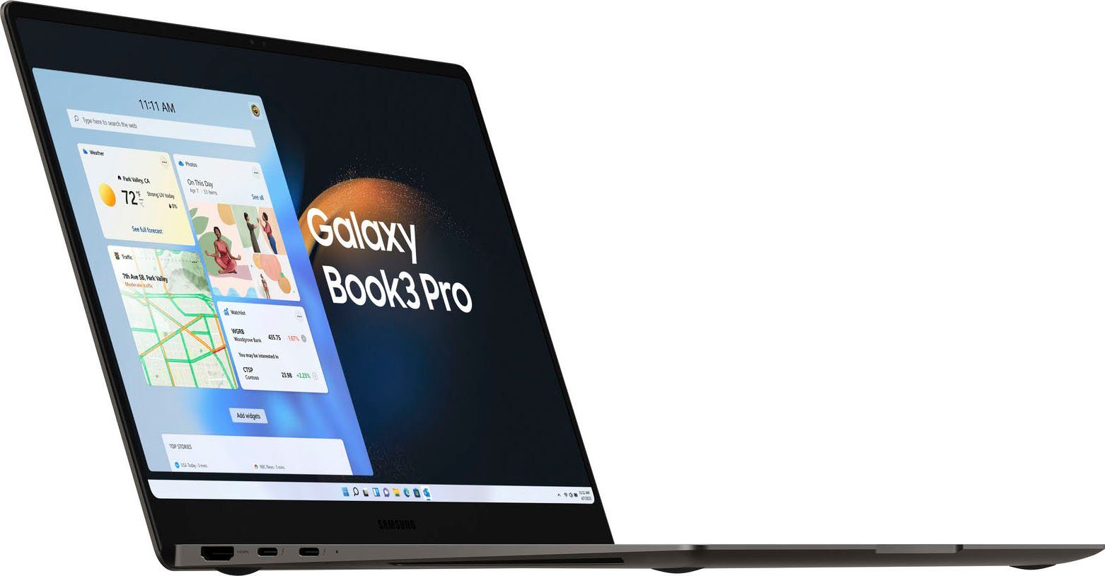 Samsung Galaxy Book3 Pro Notebook (35,56 cm/14 Zoll, Intel Core i5 1340P, Iris® Xᵉ Graphics, 512 GB SSD)