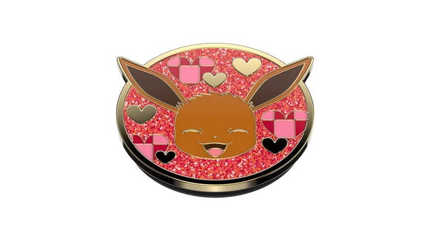 PopGrip - ausziehbarer Handy-Griff Handyhalter - Pokémon Enamel Eevee Xoxo