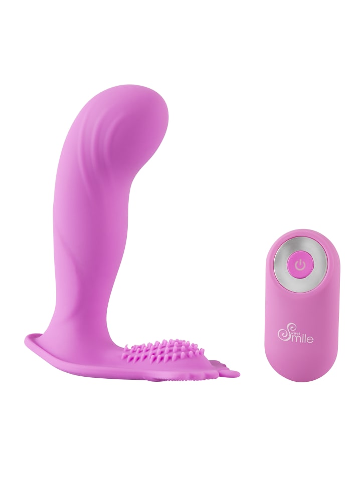 Sweet Smile Vibrator G-Spot Panty Vibe in pink günstig kaufen 11,5 cm