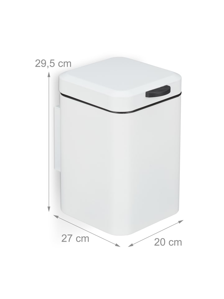 relaxdays Kosmetikeimer in Weiß - 6 Liter günstig kaufen onesize