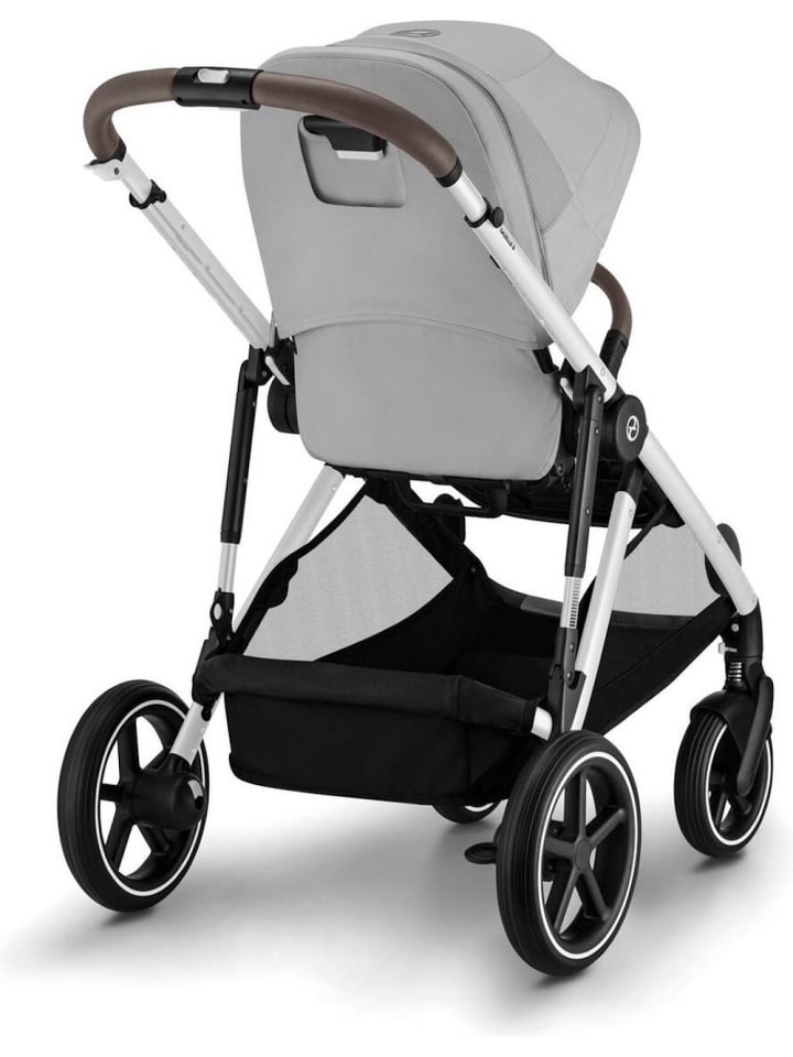 Cybex Cybex Gazelle S Kinderwagen - Farbe: Stone Grey / Gestell Silver günstig kaufen onesize