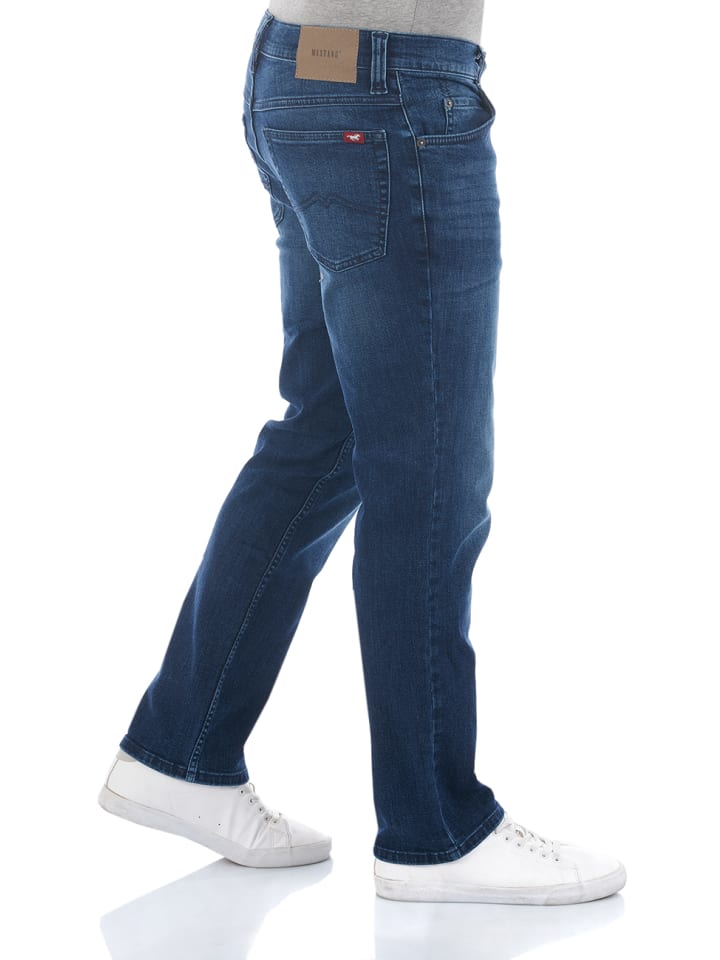 Mustang Jeans Tramper regular/straight in Blau günstig kaufen W32/L34