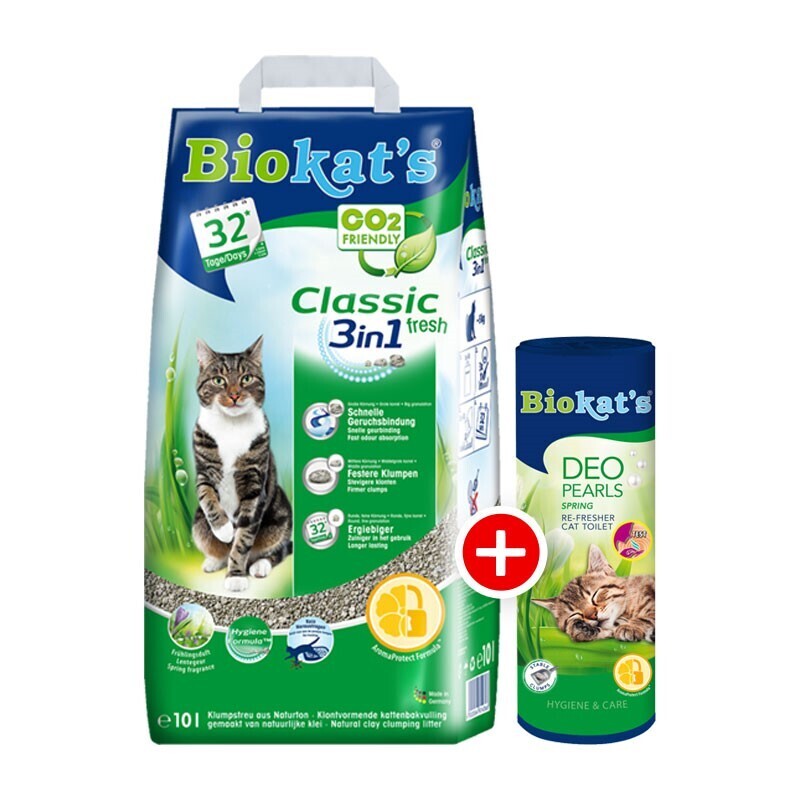 Biokat's Katzenstreu Biokat's Probierpaket Streu und Deo