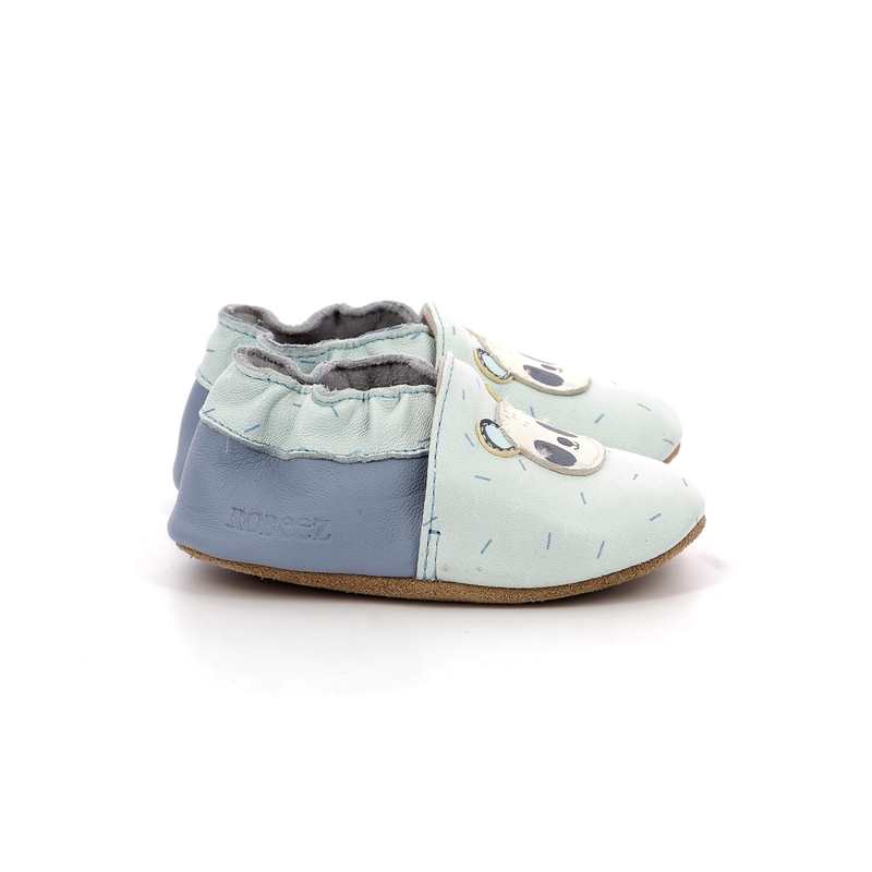 Chaussons cuir tannage vegetal Panda Master