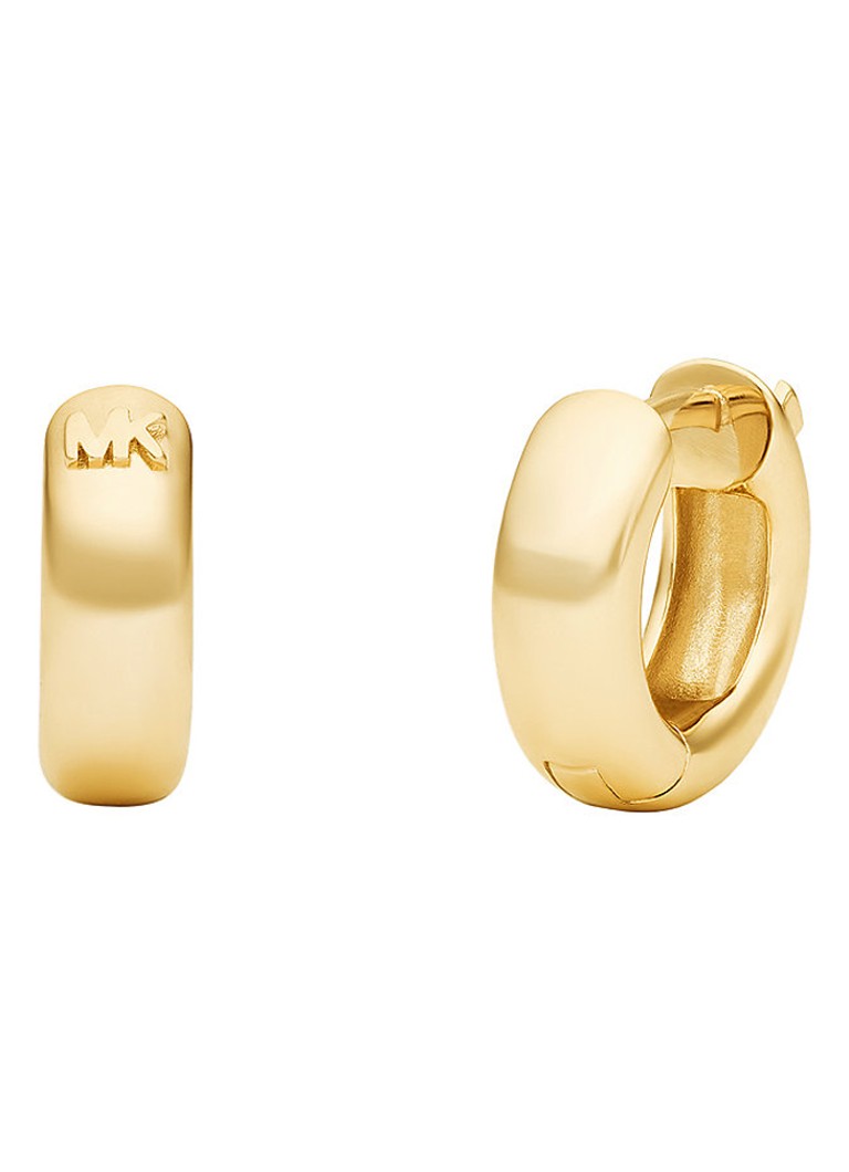 Michael Kors Premium gold-plated hoop earrings MKC1599AA710