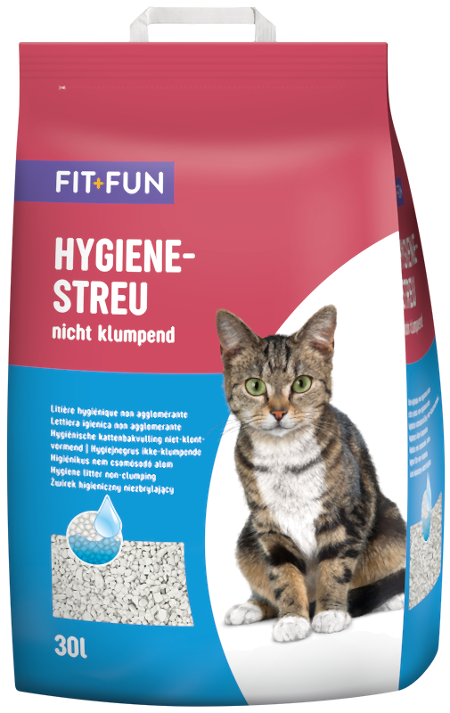 FIT+FUN Katzenstreu FIT+FUN Hygienestreu 30 l