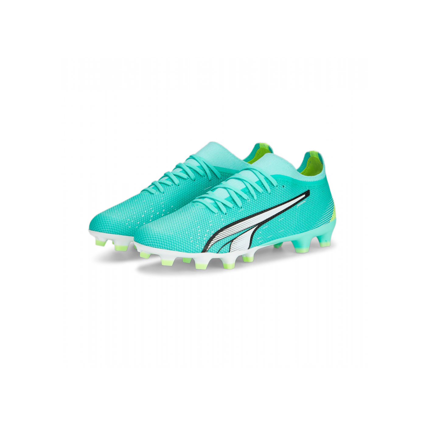 PUMA ULTRA Match FG/AG Pursuit Türkis Gelb Grün F03