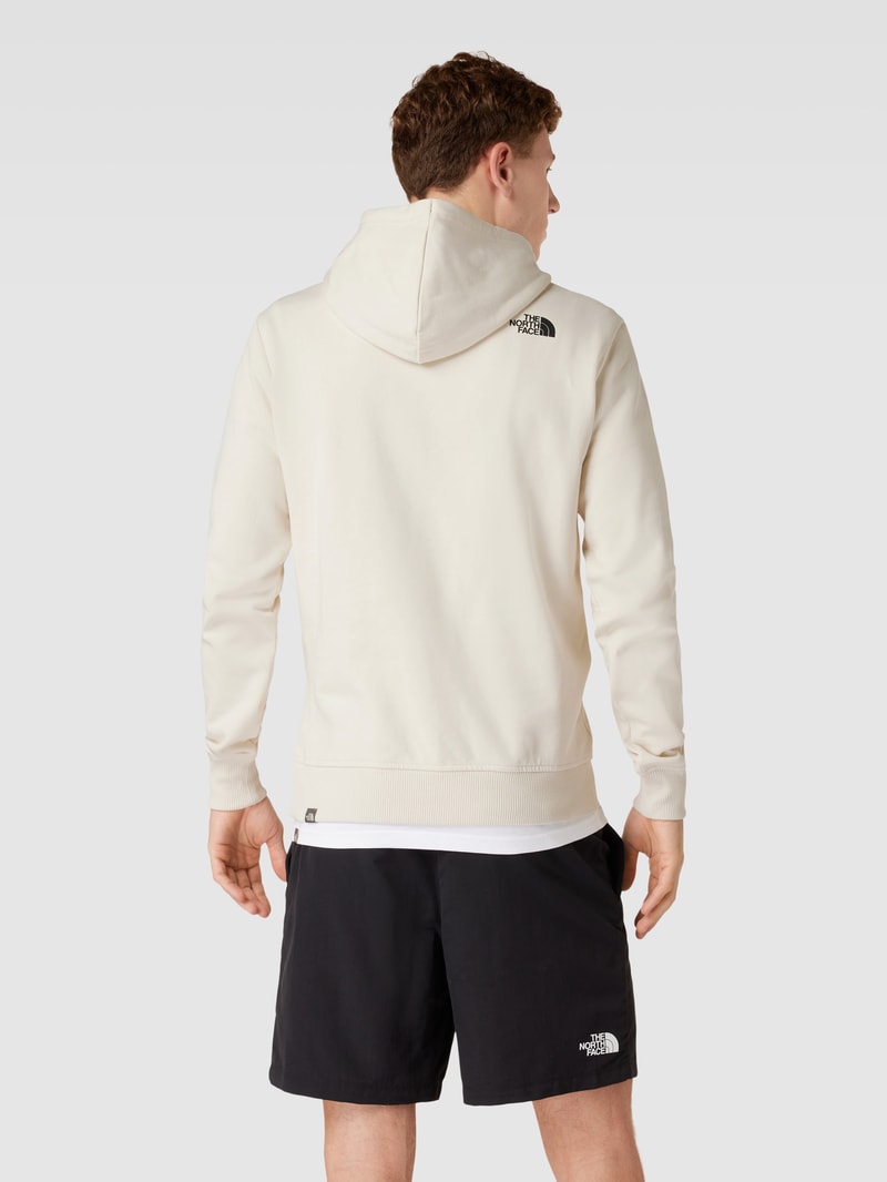 Hoodie mit Statement-Print in sand