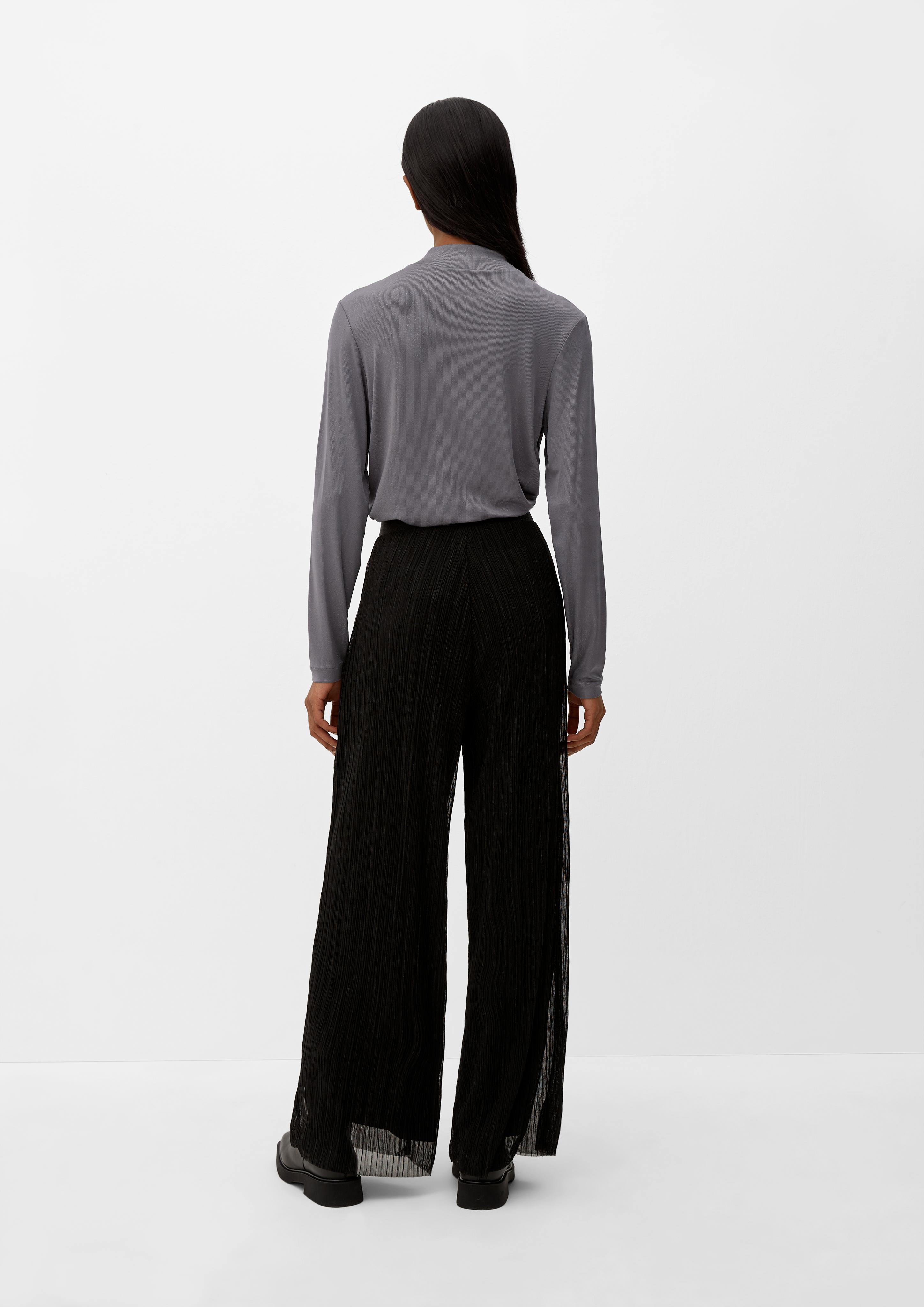 Longsleeve aus Viskosestretch  2122921-9478