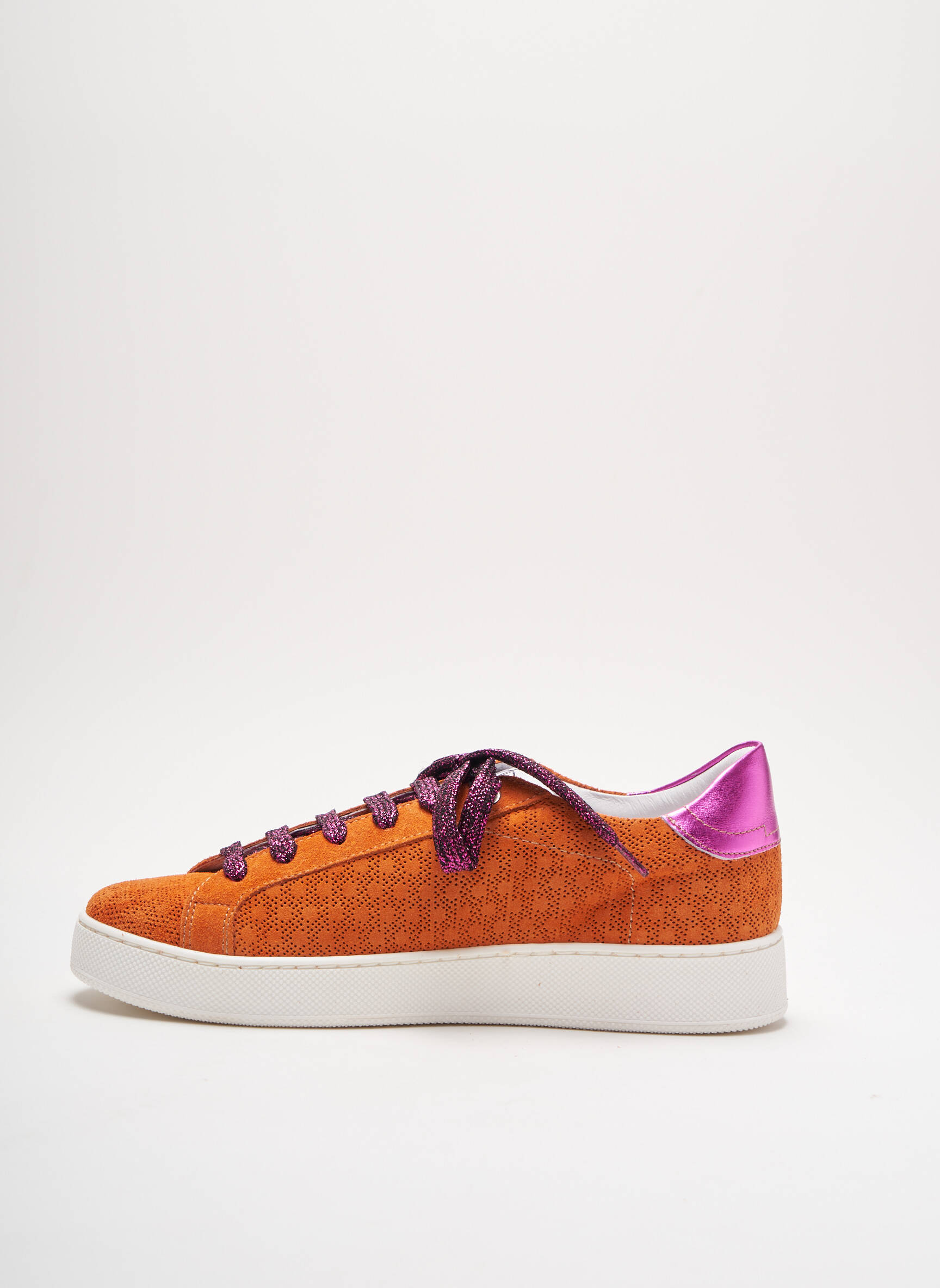 Vaddia Baskets Femme couleur orange