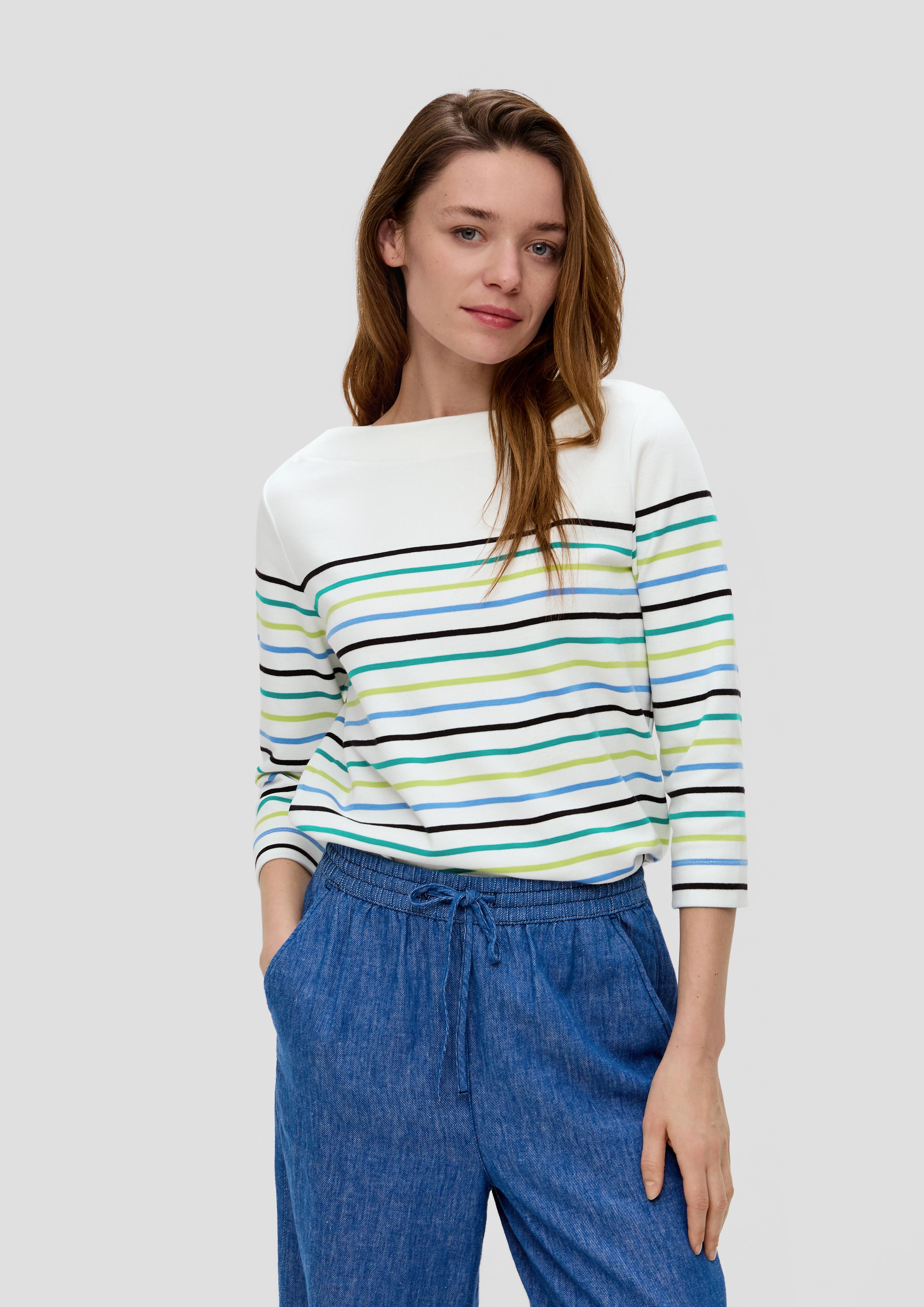 Strickpullover aus Baumwollstretch  2141881-02H9