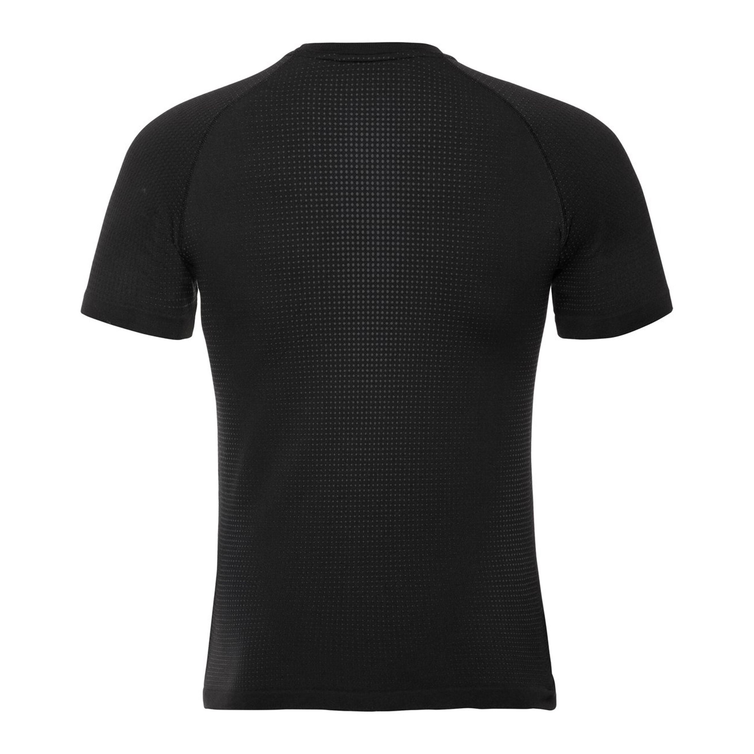 Performance Warm Eco BI Top Crew Neck T-Shirt Herren - Schwarz