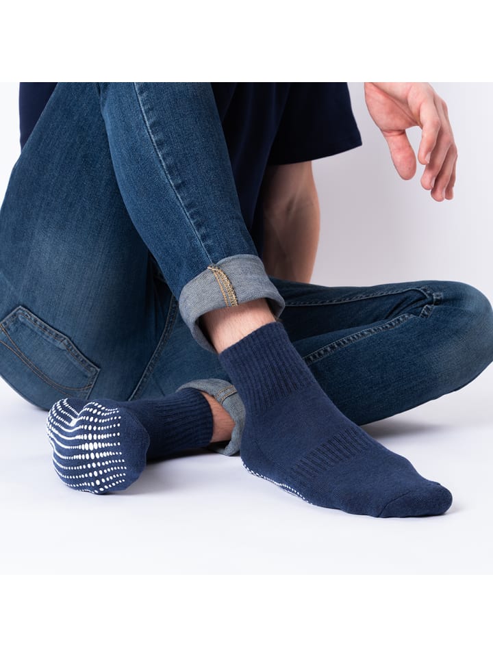 Occulto 4er Pack Stoppersocken Andi in Schwarz-Grau günstig kaufen
