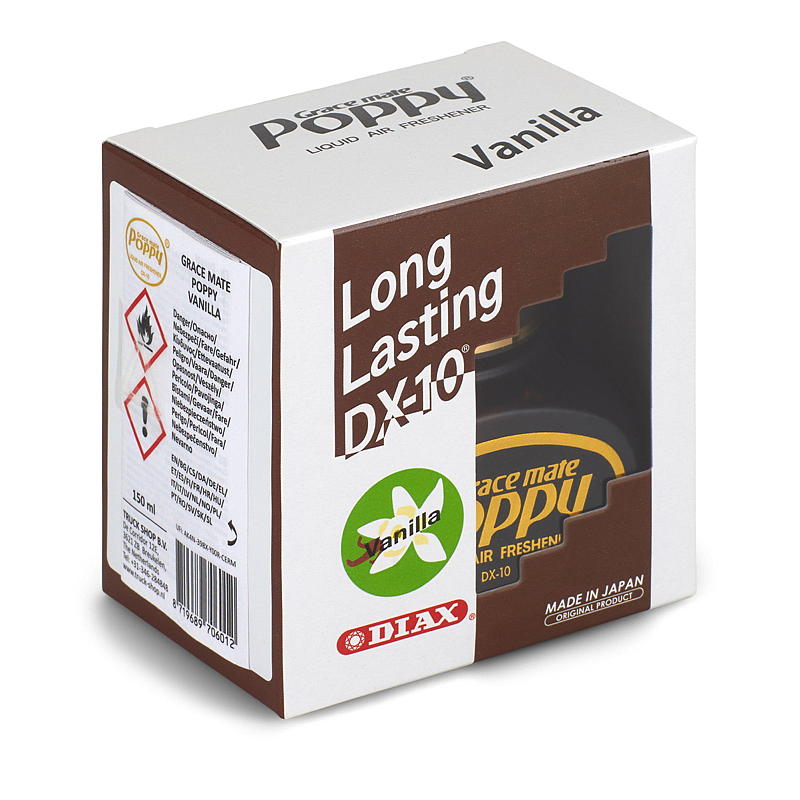 Poppy Luftfrisker 150 ml Poppy vanilje