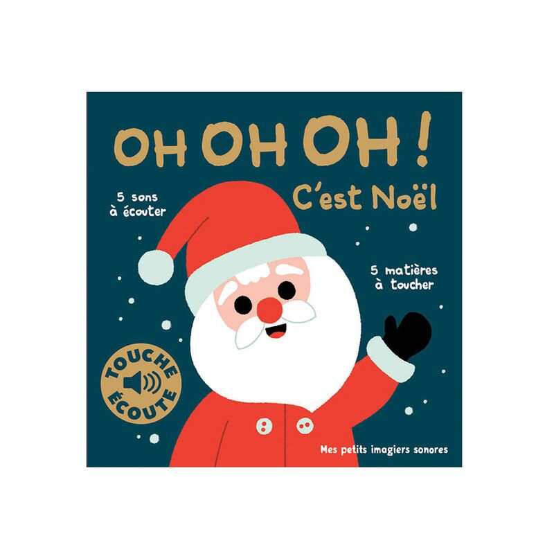 Livre sonore Oh oh oh, c'est Noël ! - Gallimard Jeunesse