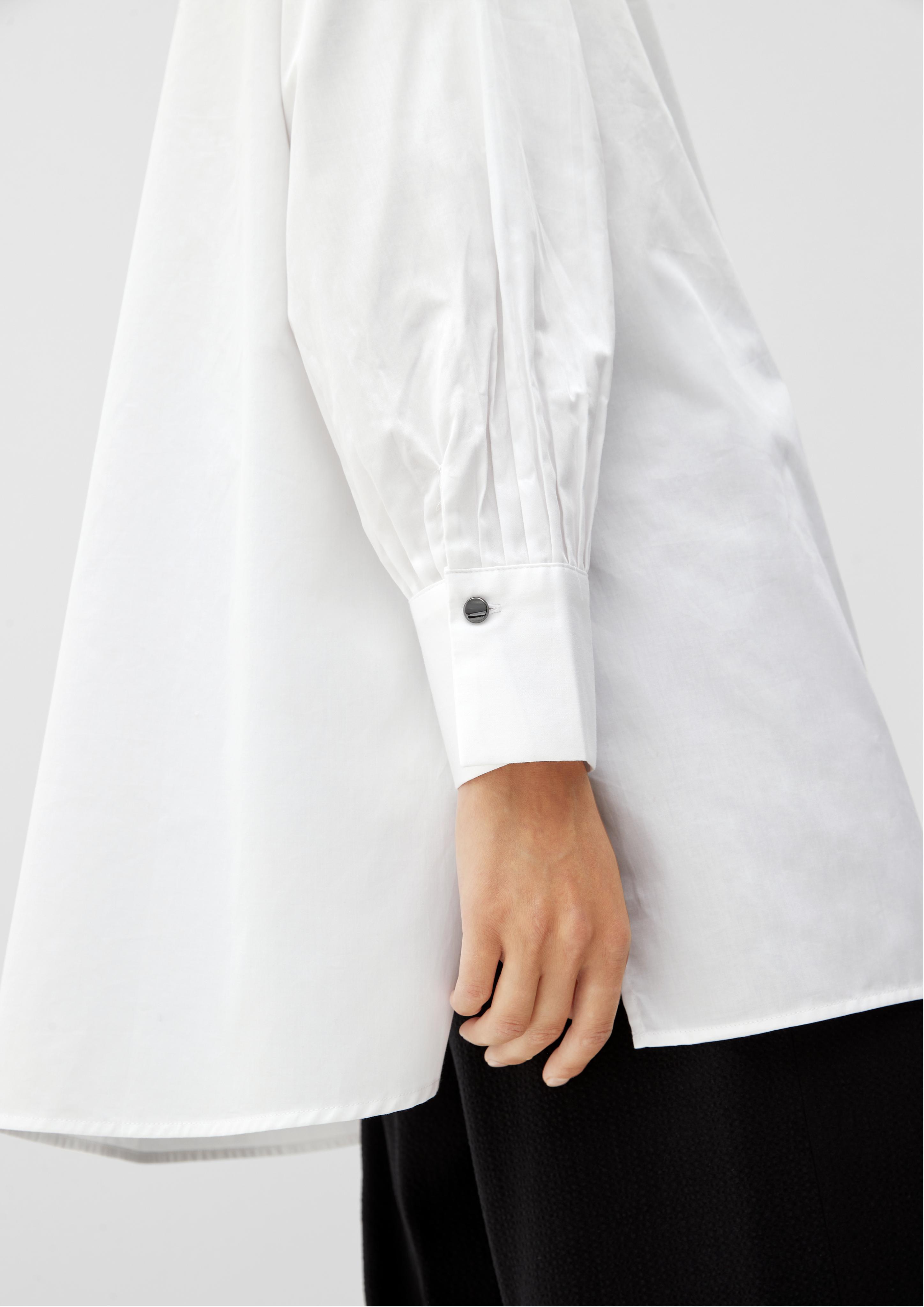 Oversize-Bluse mit Raffdetails  2121795-0100
