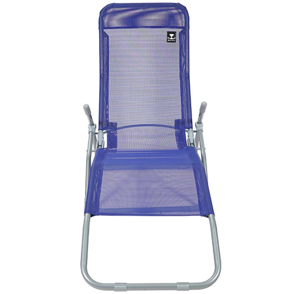 BIXENTE klappbare Gartenliege 157 cm 2er-Set navy