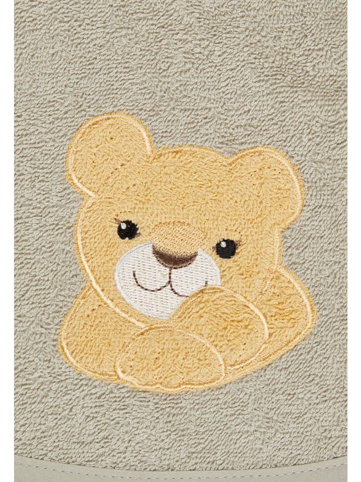 Sterntaler Lätzchen Druckknopf LÖWE Leo in steingrau günstig kaufen onesize