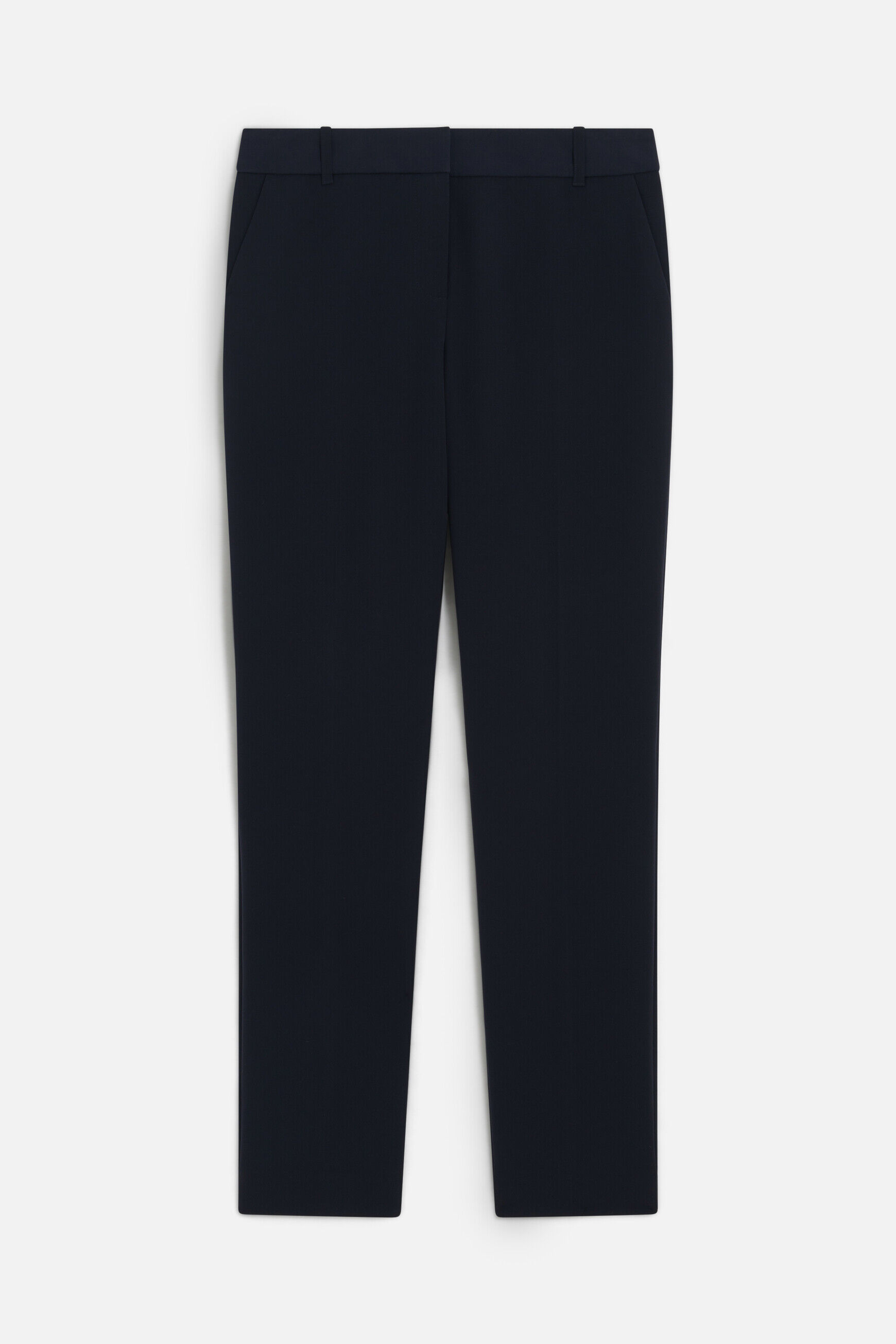 Pantalon pgautier bleu marine femme