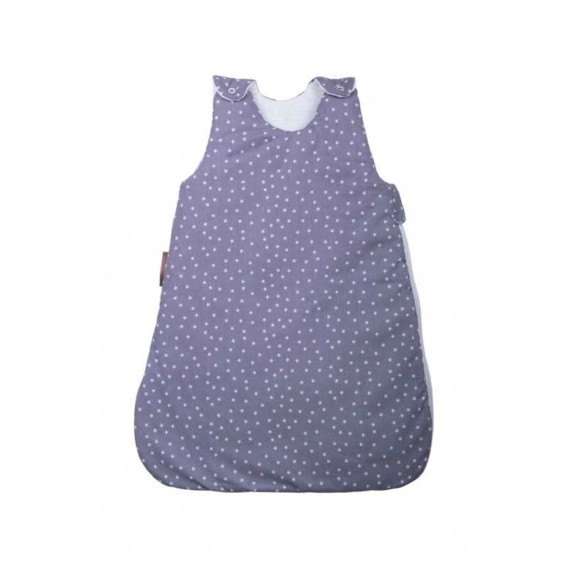 Gigoteuse naissance Hiver Coton Bio à motifs étoiles
