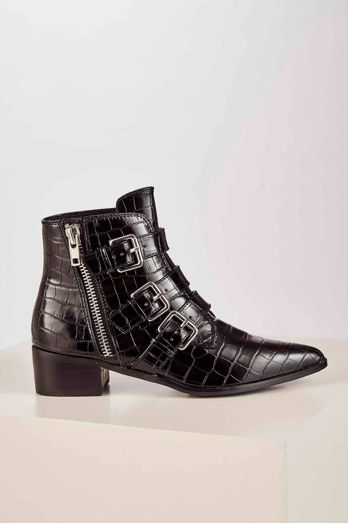 La Strada Bottines Femme couleur noir