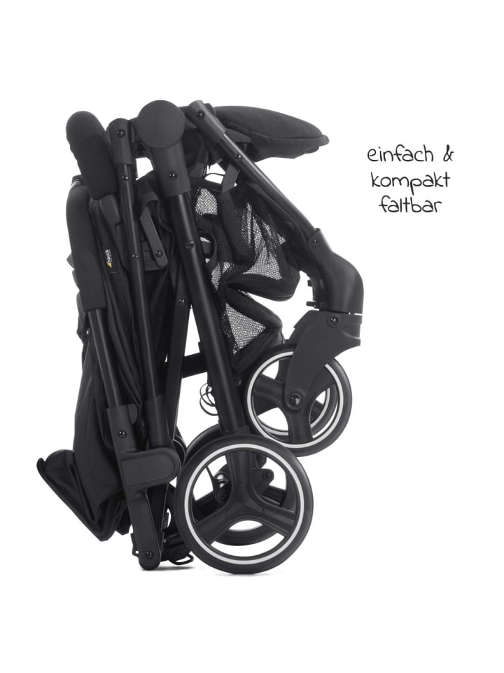 Hauck Zwillingsbuggy Swift X Duo (bis 36 kg) - Black in schwarz günstig kaufen onesize