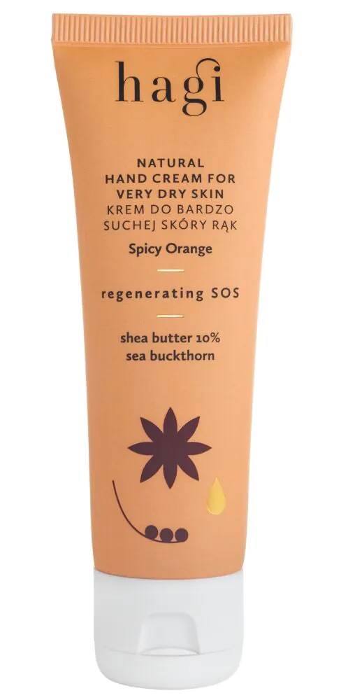Hagi Natural SOS Αναγεννητική Κρέμα Χεριών, Πορτοκάλι με Μπαχαρικά