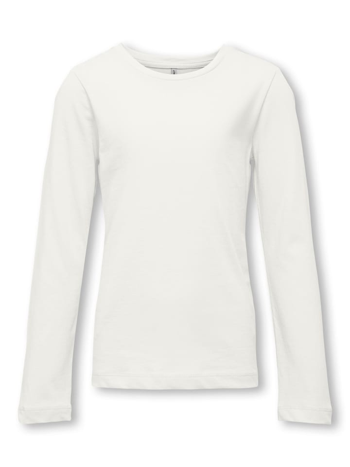 KIDS ONLY Langarmshirt in cloud dancer günstig kaufen