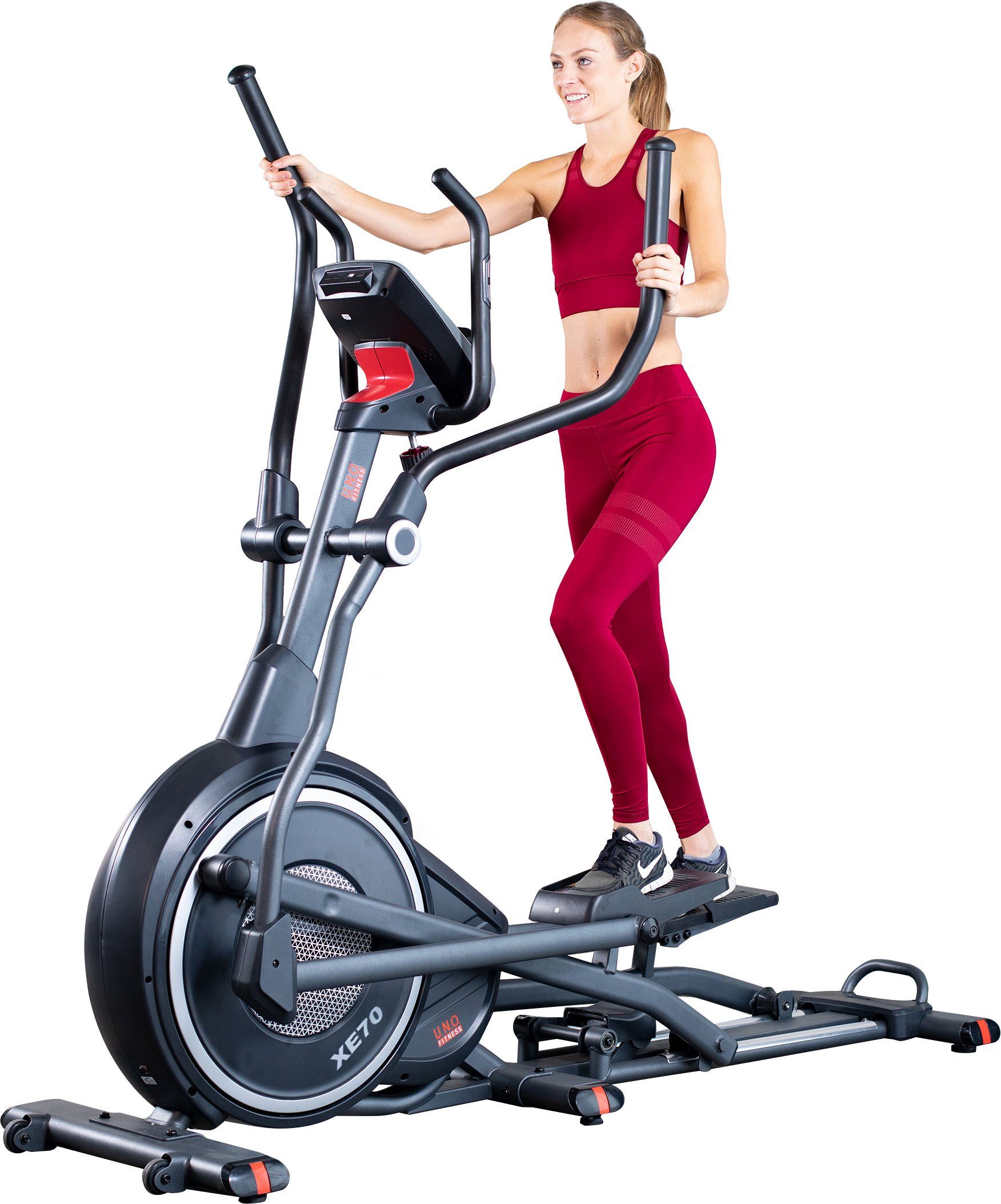 U.N.O. FITNESS Ellipsentrainer-Ergometer XE 70