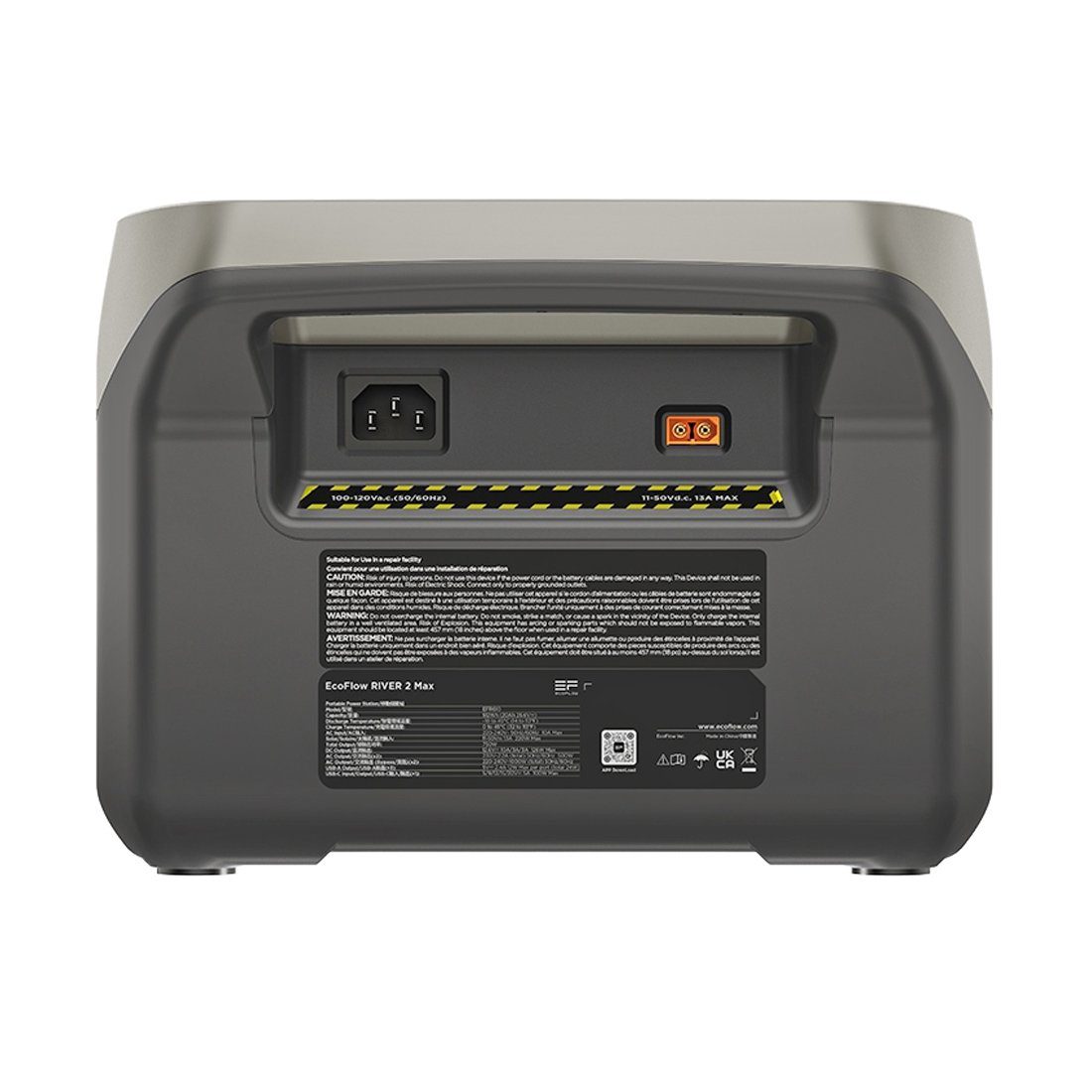 Ecoflow Ecoflow River 2 Max Powerstation mit 110W Solarpanel Smart-Home-Station