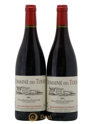 IGP Vaucluse (Vin de Pays de Vaucluse) Domaine des Tours Emmanuel Reynaud  2015 - Lot de 2 Bouteilles