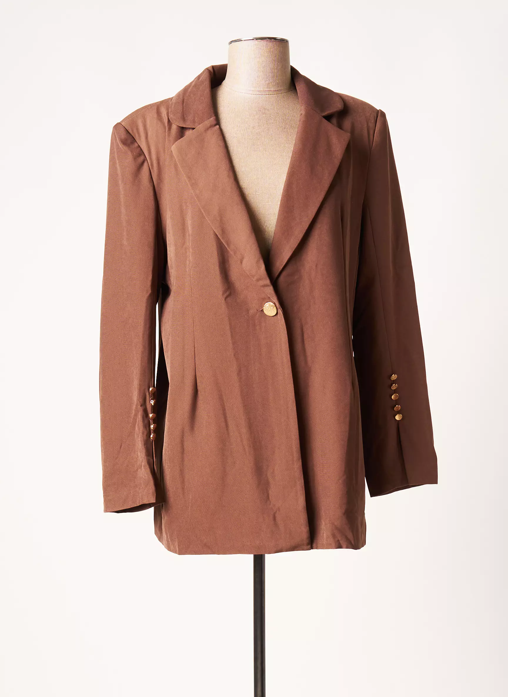 Koolook Blazers Femme couleur marron