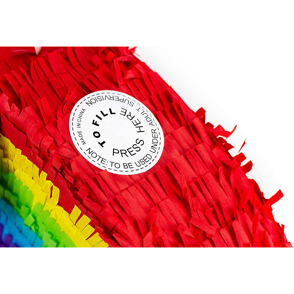 Pinata Regenbogen Set
