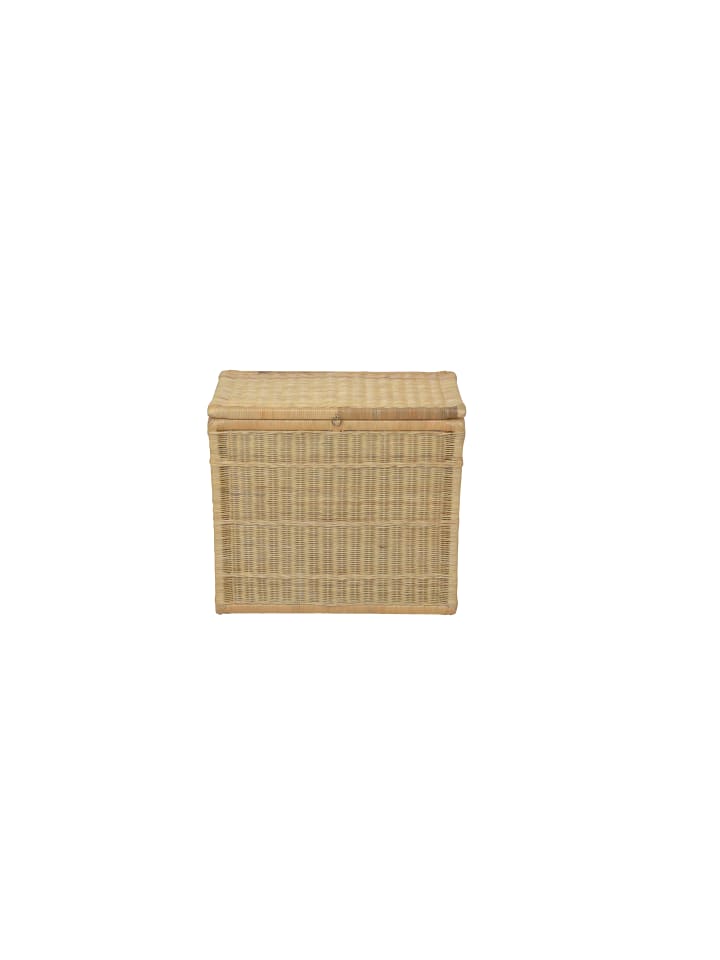 möbel-direkt Wäschsammler DUO Rattanwäschekorb in beige günstig kaufen 1 Stück