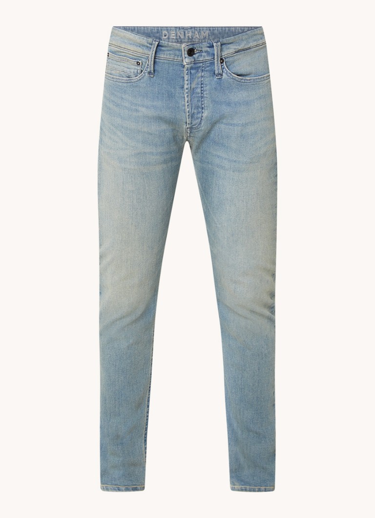 Denham Bolt skinny jeans with medium wash and side pockets