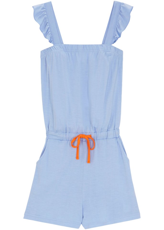 Mädchen Sommer-Jumpsuit mit Rüschen