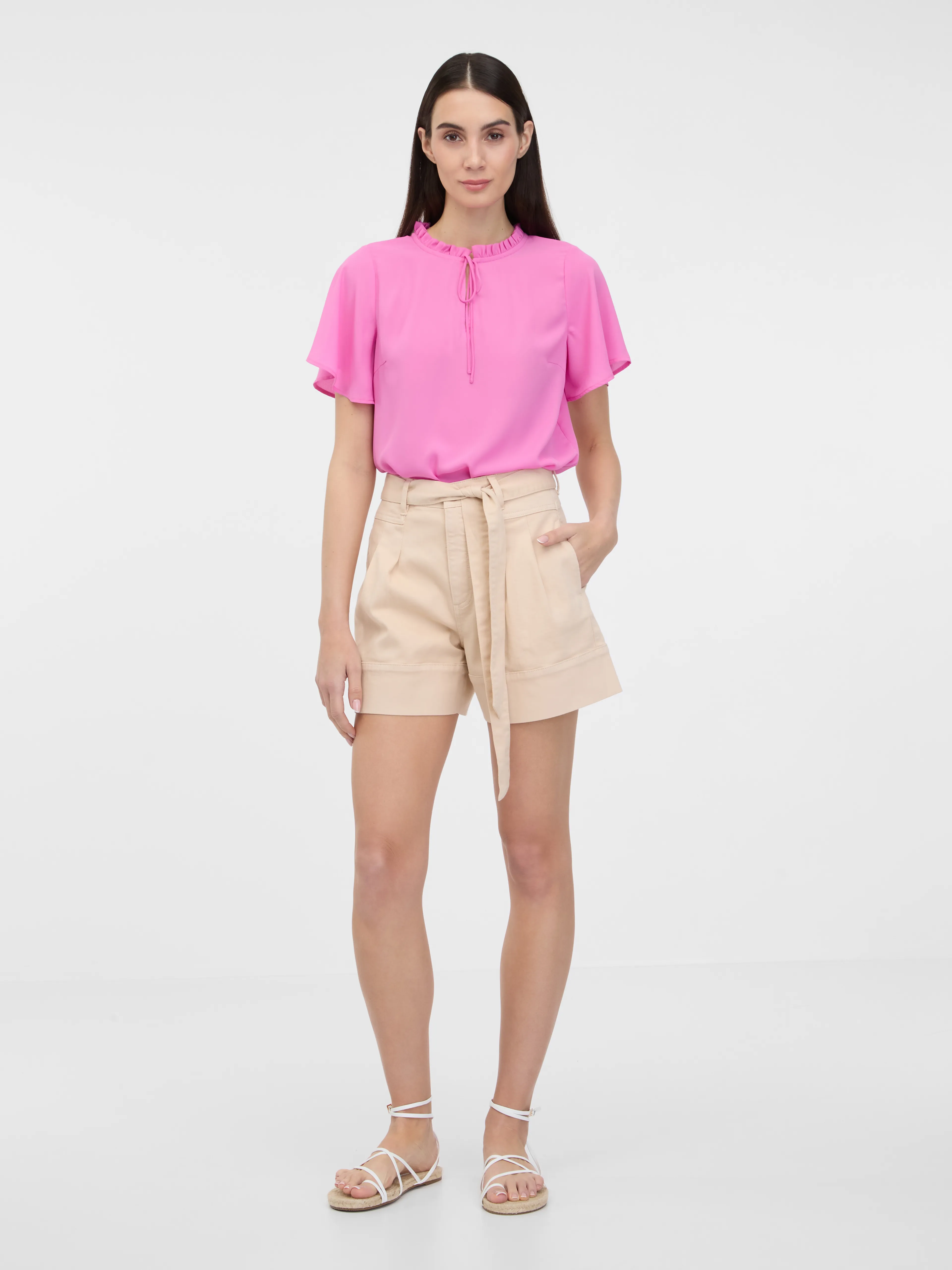 Rosa Damenbluse ORSAY