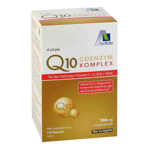 COENZYM Q10 100 mg Kapseln Vitamine Mineralstoffe  120 St  Kapseln