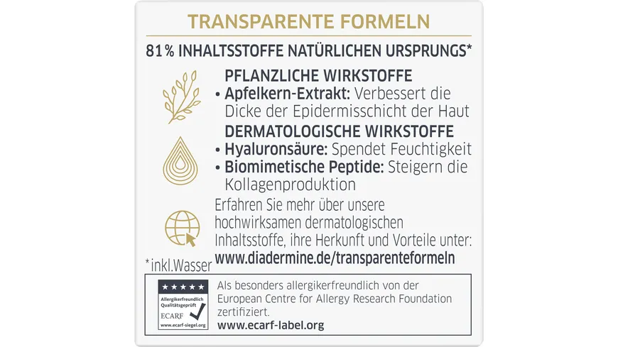 DIADERMINE Age Supreme Tagespflege Falten Expert 3D 50 ml